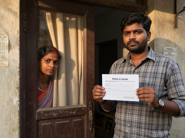 How much notice does a landlord have to give a tenant to move out in India?