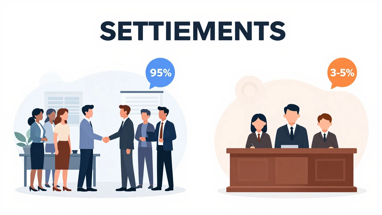 How Do Most Civil Cases End? The Truth About Settlements vs. Trials
